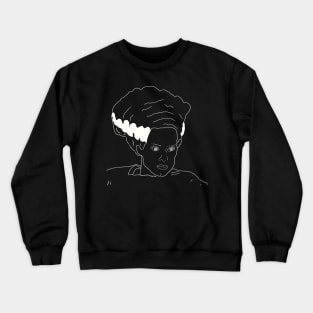 Bride of Frankenstein Sketch Crewneck Sweatshirt